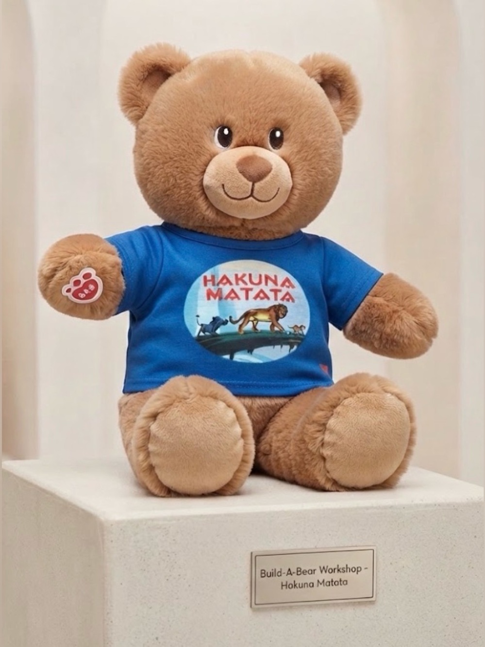 Build-A-Bear Workshop Hakuna Matata Brown Bear Toy